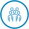 Icon for the 200 patients given TALZENNA® (talazoparib) + XTANDI® (enzalutamide) in a clinical study
